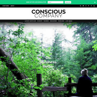 Home | Conscious Company
