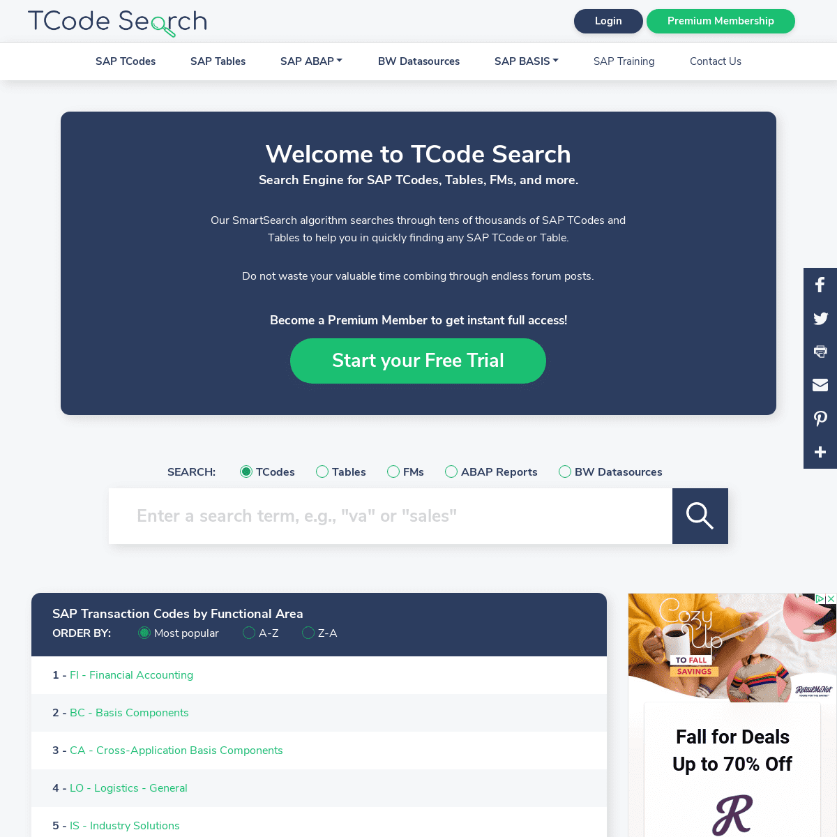 A complete backup of tcodesearch.com