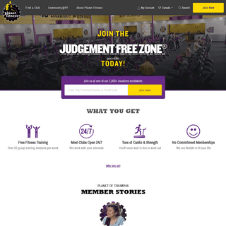 Canada | Planet Fitness