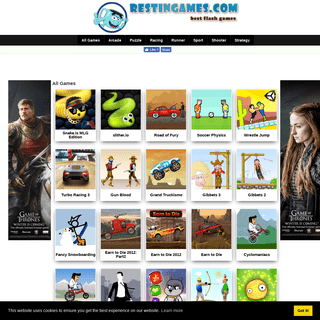 Play Free Games Online at RestInGames