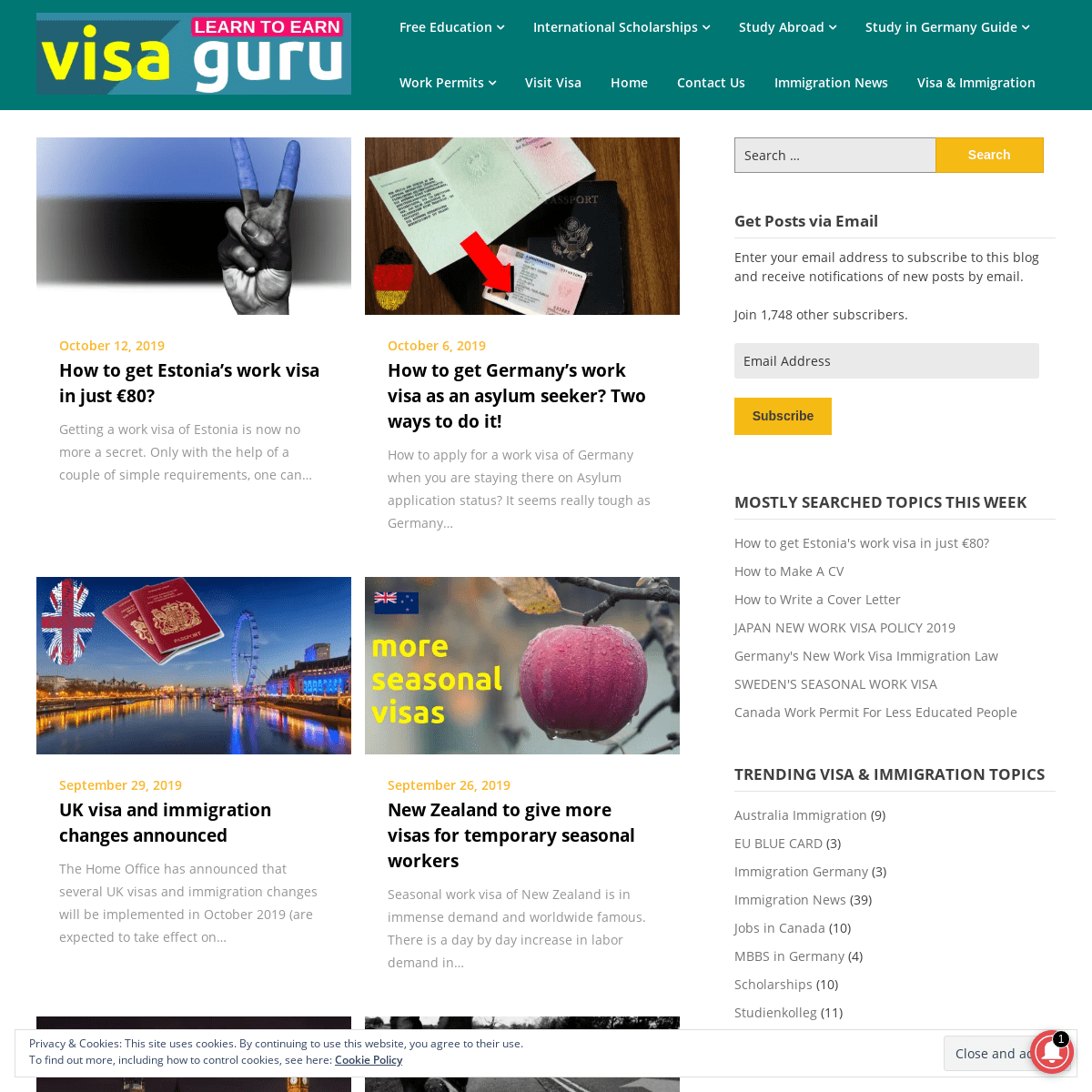 A complete backup of visa-guru.com
