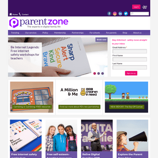 A complete backup of parentzone.org.uk