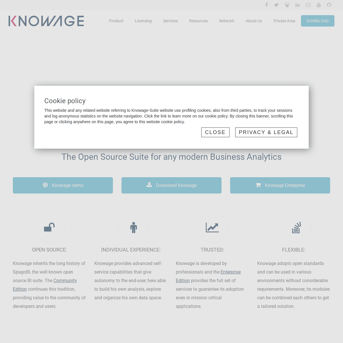 Knowage - Knowage open source business analytics suite