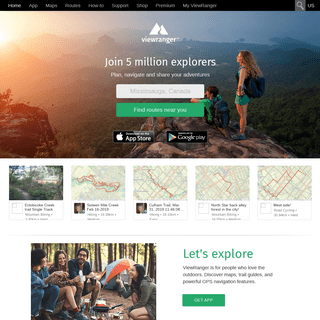 Trails Guides & Maps for Hiking, Camping & Cycling | ViewRanger USA