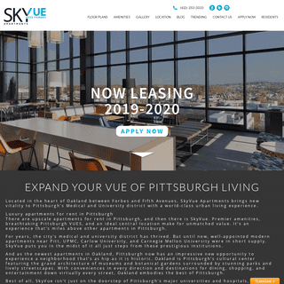 Apartments For Rent In Pittsburgh | Skyvue Apartments