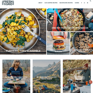 Fresh Off the Grid: Camping Food & Recipes