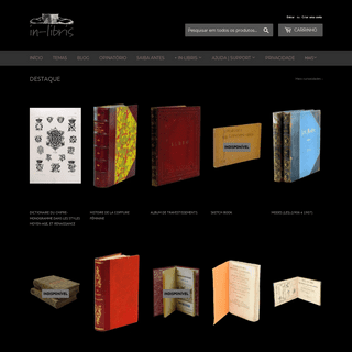 Alfarrabista * Compra/venda de livros antigos * Antiquarian bookseller – Loja da In-Libris