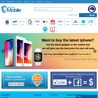 Sell Your Old Mobile Phone Online Australia