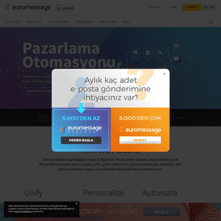 Omnichannel Pazarlama Platformu - euro.message
