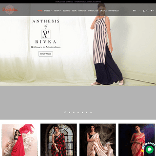 Buy Saree Online | Handloom Sarees | Blouses | Kurta | Indian Wear