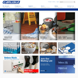 Carlisle FoodService Products |