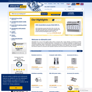 eibmarkt.com - one of the leading technology shops in Europe