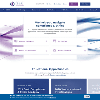 Homepage | SCCE Official Site