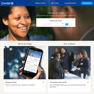 Chase Careers | So You Can | Find Your Career at Chase | Careers at Chase