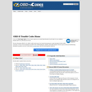 A complete backup of obd-codes.com
