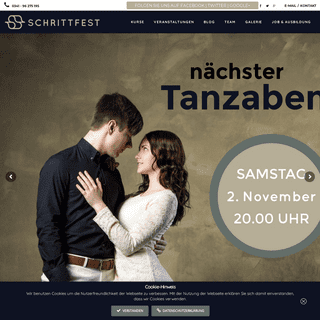 A complete backup of tanzschule-schrittfest.de