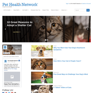 Pet Health Network | Pet Health Network® is dedicated to the health and well-being of pets and their people.