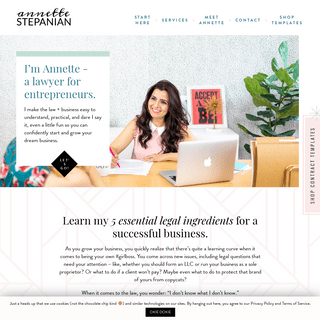 Annette Stepanian | Lawyer for Entrepreneurs & Creative Small Business