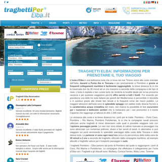 Traghetti Elba: prenota online il tuo biglietto per l'Isola!