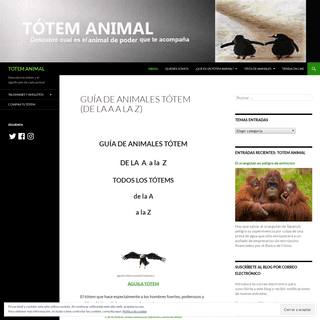 A complete backup of totemanimal.org