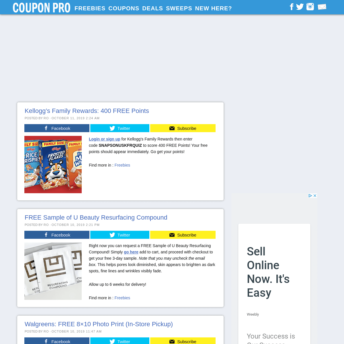Coupon Pro â€” Hot Deals, Coupons, Freebies
