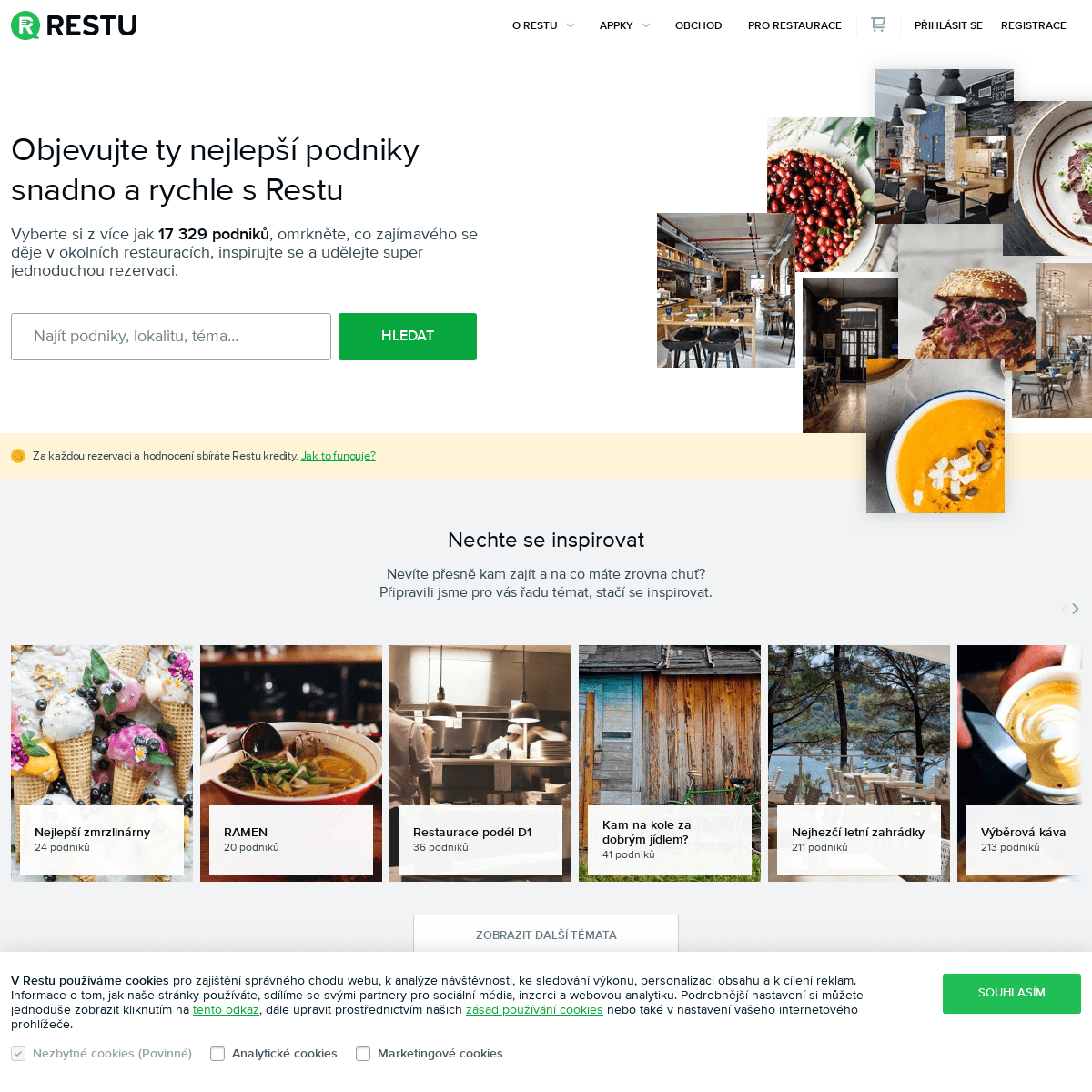 Největší online průvodce po restauracích | Restu.cz