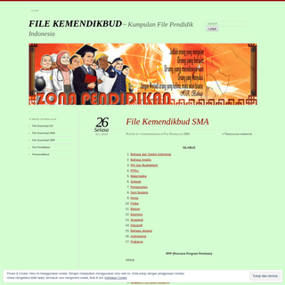 FILE KEMENDIKBUD | Kumpulan File Pendidik Indonesia