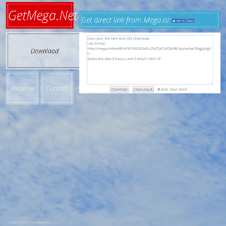A complete backup of getmega.net