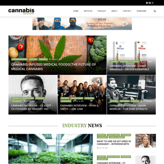 Cannabis Magazine | #1 Site for Cannabis News & Industry Updates
