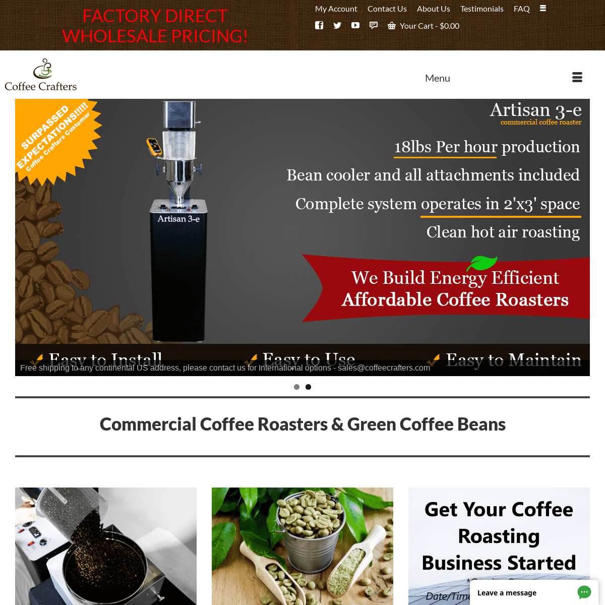 Commercial Coffee Roasters | Coffee Roasting Equipment