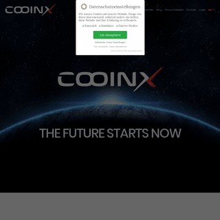 THE FUTURE STARTS NOW - COOINX
