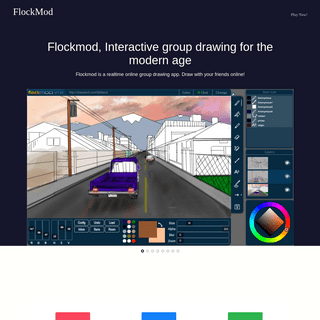 Flockmod: Interactive drawing for the modern age