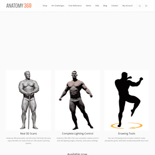 3D Reference Models for Artists | Anatomy 360 3d Models