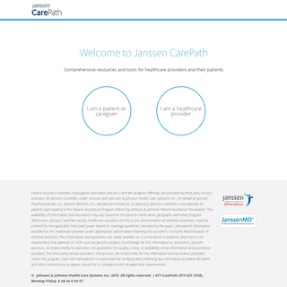 Welcome to Janssen CarePath