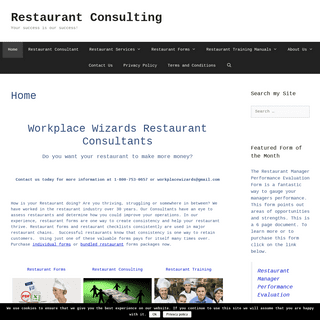 Restaurant Consultants - Workplace Wizards Restaurant Consultants
