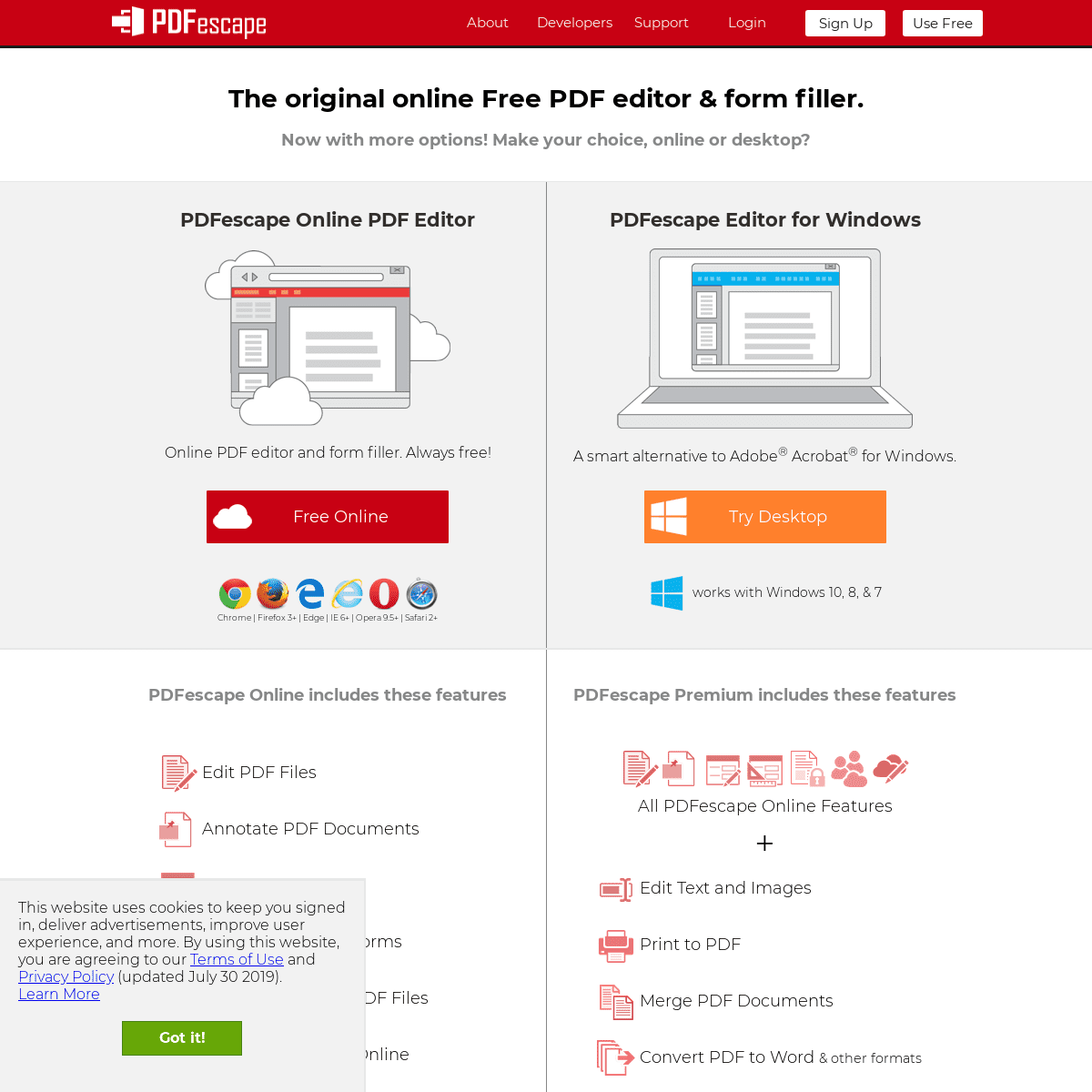 A complete backup of pdfescape.com