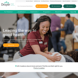 Physical Therapy Services | Drayer Physical Therapy