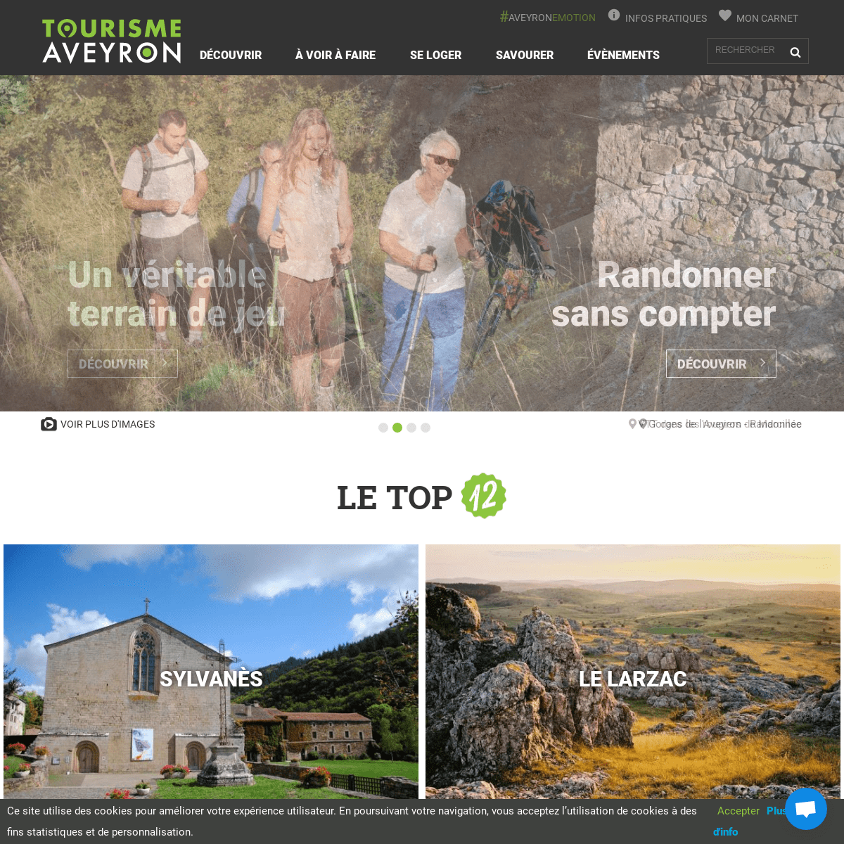 A complete backup of tourisme-aveyron.com