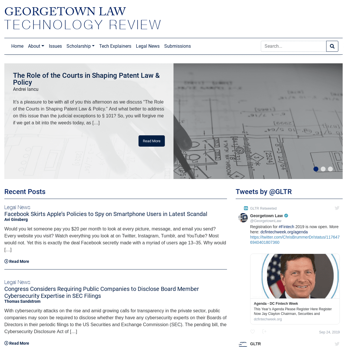 Georgetown Law Technology Review