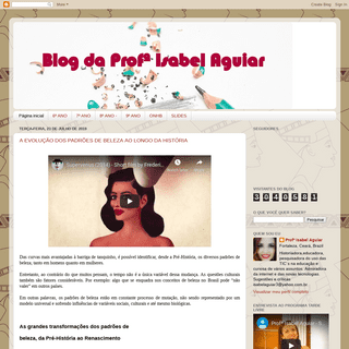 Blog da Profª Isabel Aguiar