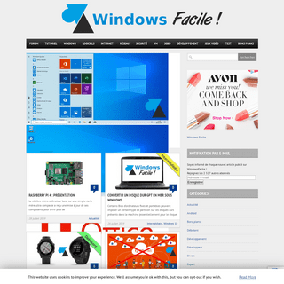 WindowsFacile : tutoriels pour ordinateur, tablette et smartphone