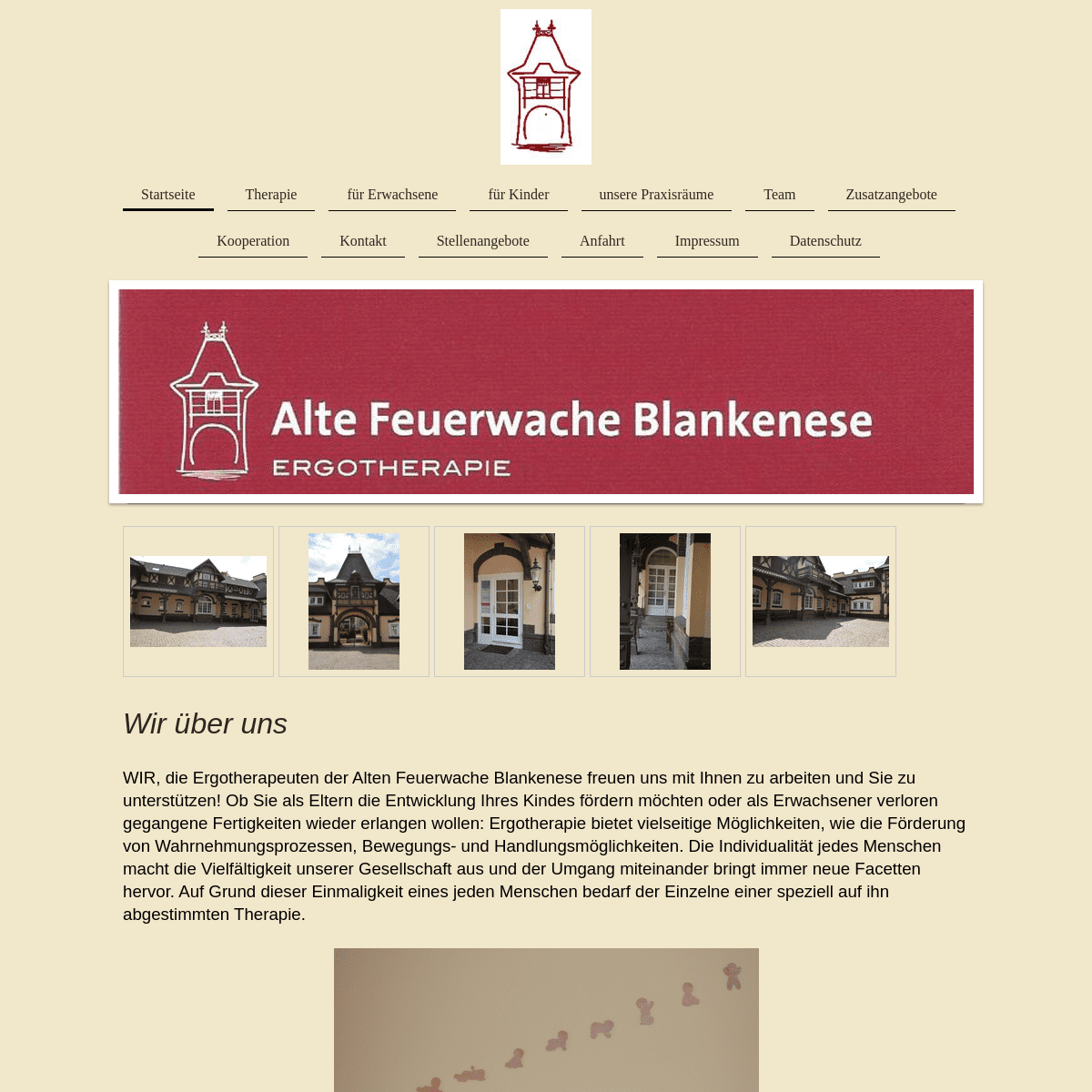 Alte Feuerwache Blankenese Ergotherapie Christine Barber-Llorente + Friederike von Mecklenburg - Startseite