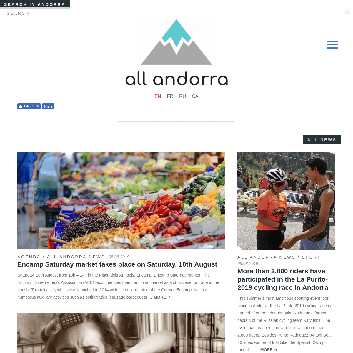 ALL ANDORRA • All Pyrenees: politics, business, tourism, society, science, education, sport