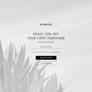 Vince Official Site | Clothes for Women and Men
