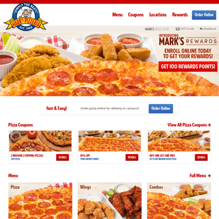 Mark's Pizzeria | Rochester's Best Pizza | Fast Delivery