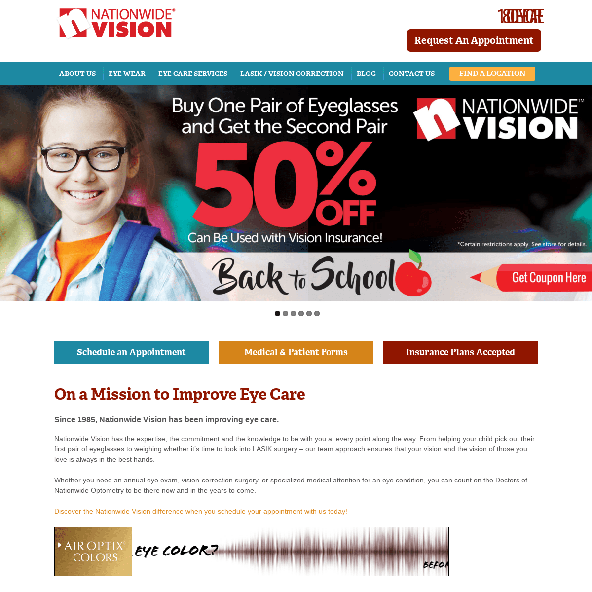 Nationwide Vision | Eye Exams, Eye Care & Vision Correction