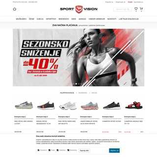 Sport Vision - Online Shop - Sport Vision â€“ Prodavnica Sportske opreme - Sport Vision