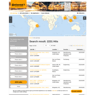 Job openings | Continental AG