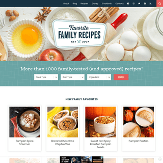 A complete backup of favfamilyrecipes.com