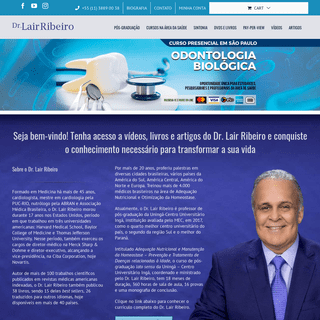 Seja Bem Vindo ao Site do Dr. Lair Ribeiro - Dr. Lair Ribeiro